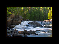 A Bend in the Aux Sables River